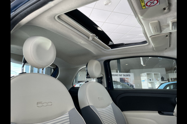 Fiat 500 0.9 TwinAir Turbo Collezione Climate control - cruise control - navigatie full map - u-connect - USB/AUX - Multi functioneel lederen stuurwiel - Mistlampen - Ramen elektrisch voor - Licht metalen velgen