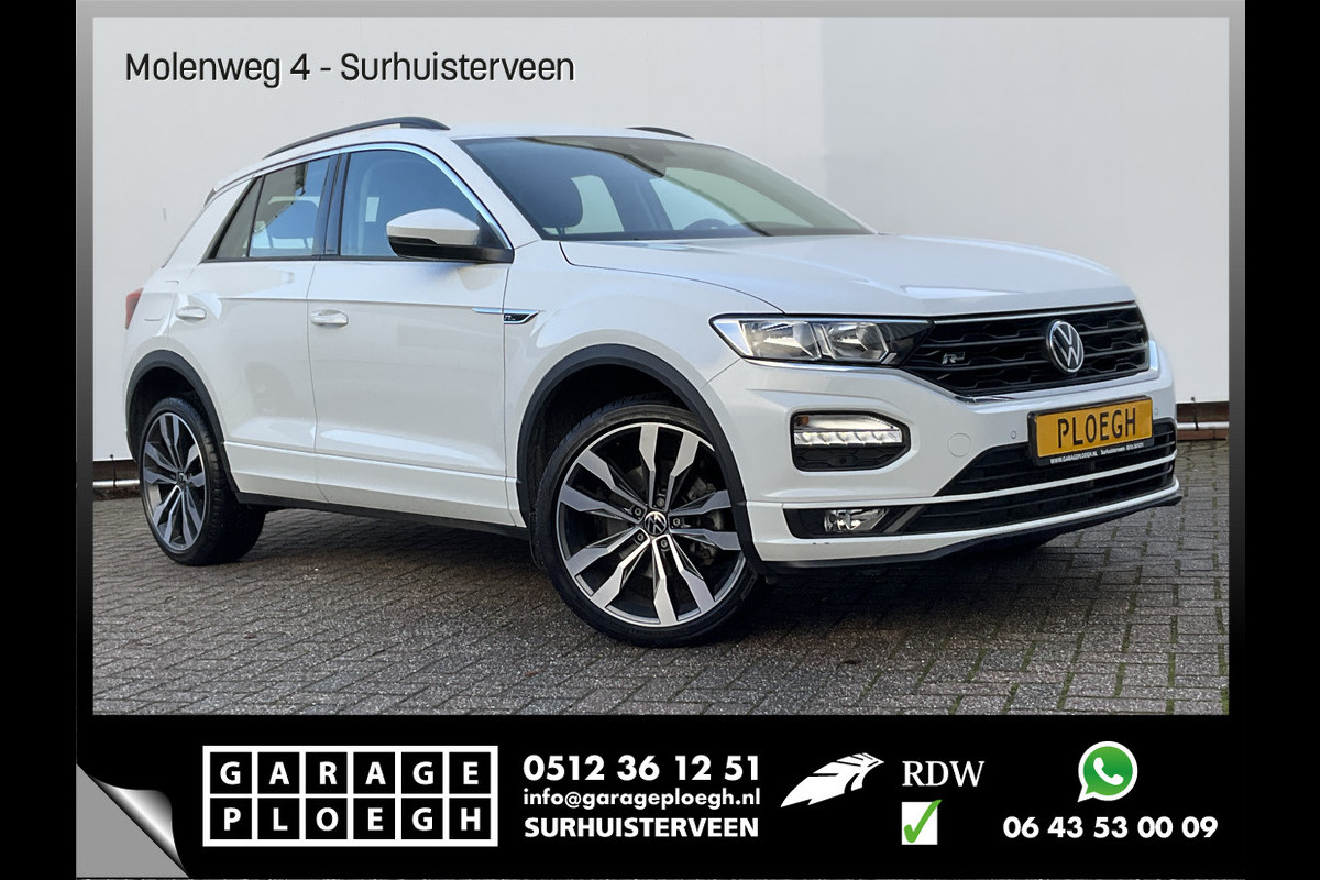 Volkswagen T-Roc 1.5 TSI R-Line AutomStoelverw Adaptive-Cruise Carplay-Navi 19inch Sport Business