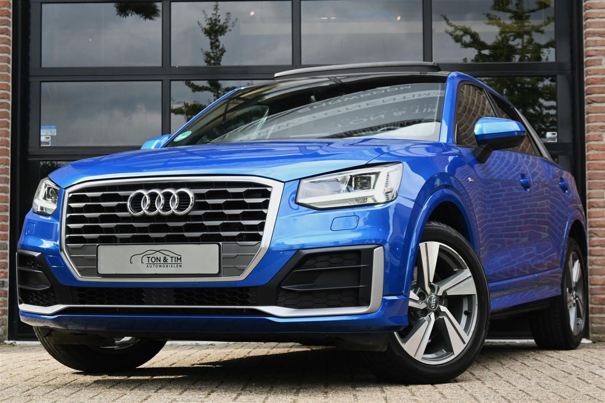 Audi Q2 1.4 TFSI CoD Sport S-LINE Pano Virtual Trekhaak Carplay '17