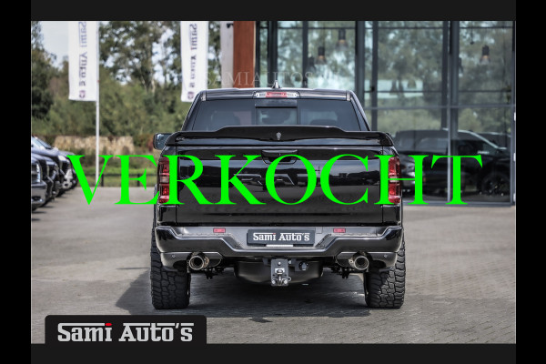 Dodge Ram 2025 NIGHT PREMIUM | BOM VOL + 14.4 INCH SCHERM | LUCHTVERING | HUD | HURRICAN 420PK 636 Nm | PRIJS MET LPG EN COVER EN GARANTIE DUBBELE CABINE | PICK UP | 5 PERSOONS | DC | GRIJSKENTEKEN | VOORRAAD NR 2236 - 8748