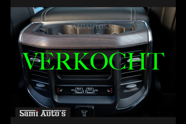 Dodge Ram 2025 NIGHT PREMIUM | BOM VOL + 14.4 INCH SCHERM | LUCHTVERING | HUD | HURRICAN 420PK 636 Nm | PRIJS MET LPG EN COVER EN GARANTIE DUBBELE CABINE | PICK UP | 5 PERSOONS | DC | GRIJSKENTEKEN | VOORRAAD NR 2236 - 8748