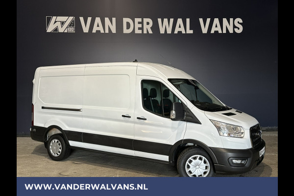 Ford Transit 2.0 TDCI 131pk L3H2 Euro6 Airco | Camera | Navigatie | Apple Carplay Android Auto, Cruisecontrol, Stoelverwarming, Verwarmde voorruit, Parkeersensoren, Bijrijdersbank