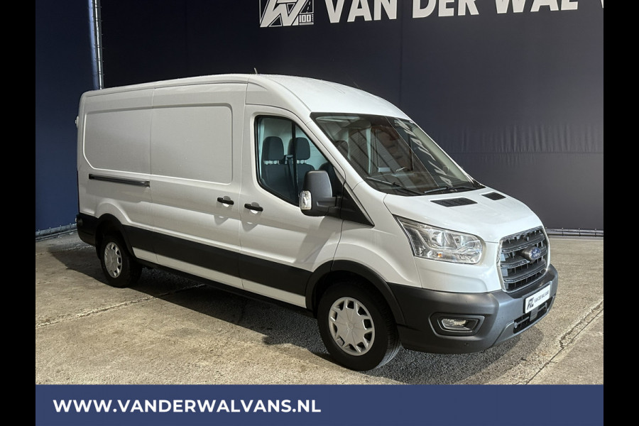 Ford Transit 2.0 TDCI 131pk L3H2 Euro6 Airco | Camera | Navigatie | Apple Carplay Android Auto, Cruisecontrol, Stoelverwarming, Verwarmde voorruit, Parkeersensoren, Bijrijdersbank