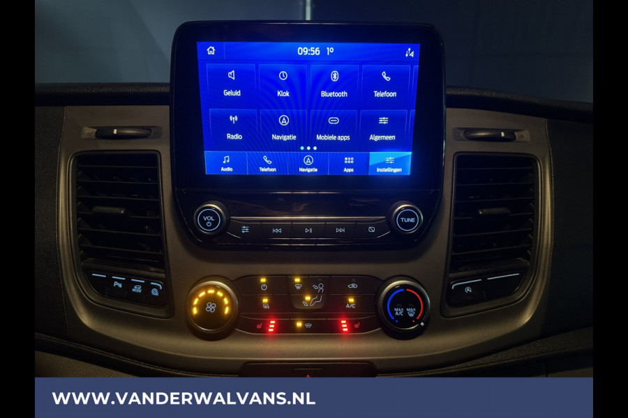 Ford Transit 2.0 TDCI 131pk L3H2 Euro6 Airco | Camera | Navigatie | Apple Carplay Android Auto, Cruisecontrol, Stoelverwarming, Verwarmde voorruit, Parkeersensoren, Bijrijdersbank