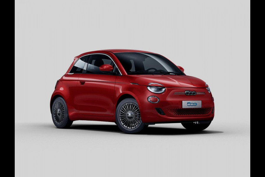 Fiat 500E 42 kWh | Pack Comfort | Pack Style | Rosso Passione |