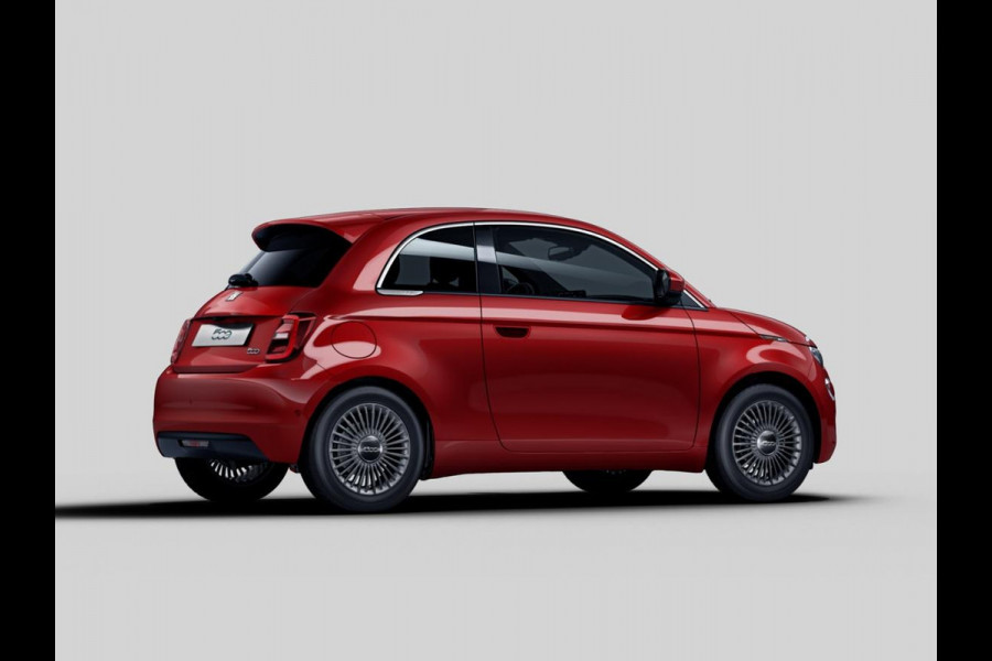 Fiat 500E 42 kWh | Pack Comfort | Pack Style | Rosso Passione |