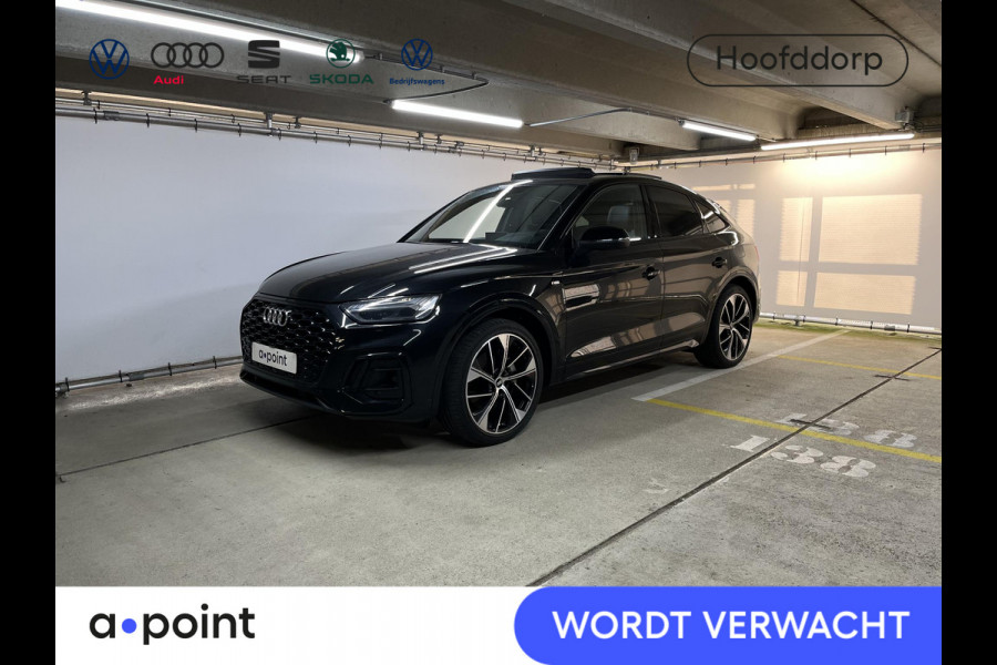 Audi Q5 Sportback 55 TFSI e S edition 367 pk S-tronic quattro | Navigatie | Panoramadak | Parkeersensoren | Achteruitrijcamera | Stoelverwarming | Bang & Olufsen | S-line |