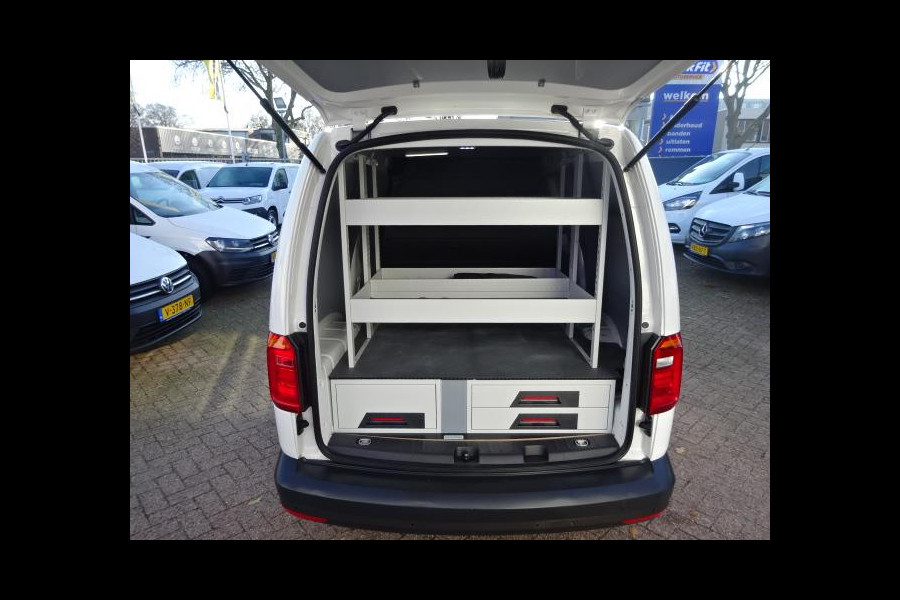 Volkswagen Caddy 2.0 TDI L2H1 VW MAXI LAADRUIMTEINRICHTING AIRCO CRUISE ALARM PDC