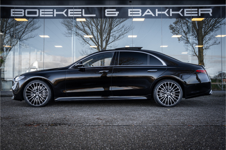 Mercedes-Benz S-Klasse 580 (525pk) V8 4MATIC Lang AMG Line NP 236K - Origineel NL geleverd!