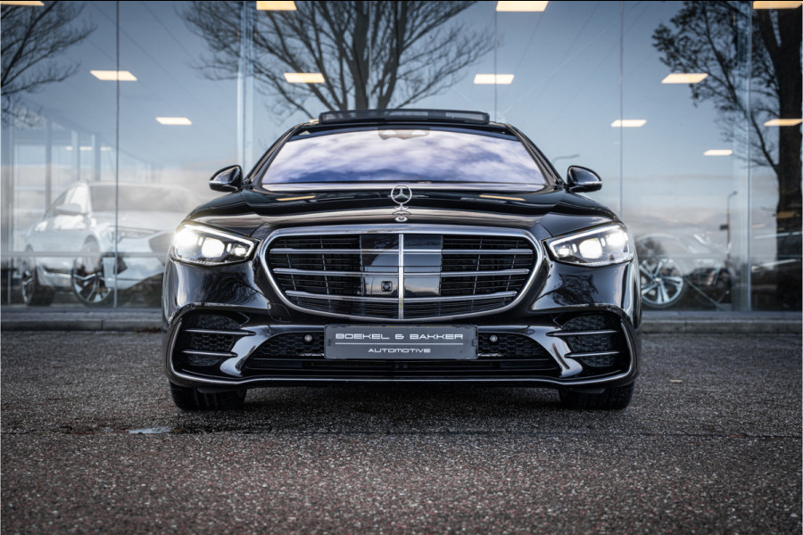 Mercedes-Benz S-Klasse 580 (525pk) V8 4MATIC Lang AMG Line NP 236K - Origineel NL geleverd!