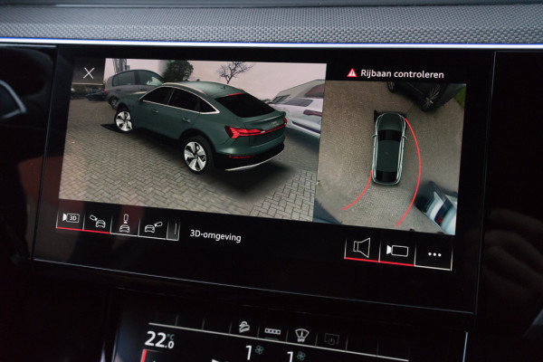 Audi e-tron Sportback S Quattro / Luchtvering/ Virtual Cockpit Plus/ Panoramadak/ Trekhaak/ 23 Inch Lichtmetalen velgen/ 370kW (504PK)