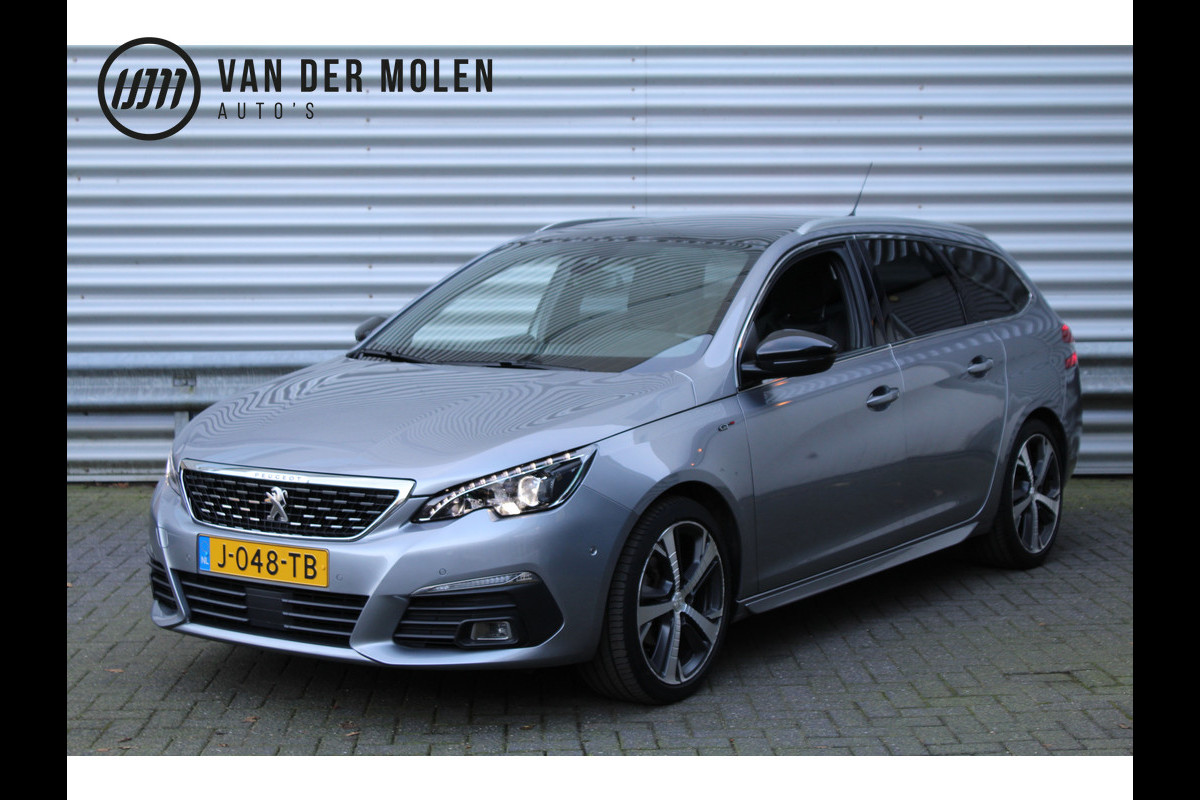 Peugeot 308 SW 1.2 PureTech 131pk GT Line NL-Auto NAP Clima Cruise Navi 360 Camera Vast Panoramadak 18"LMV