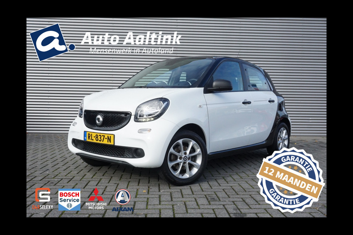 Smart Forfour 1.0 Pure 71PK HOGE ZIT | CLIMA | CRUISE | 15' LMV | 5 DRS.