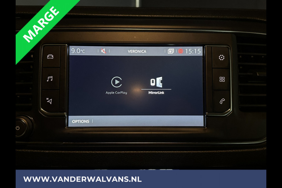 Citroën Jumpy 2.0 BlueHDI **MARGE, GEEN BTW** 123pk L3H1 XL Dubbel cabine Euro6 Airco | Navigatie Cruisecontrol, Apple Carplay, Trekhaak, Parkeersensoren, 5-Zits