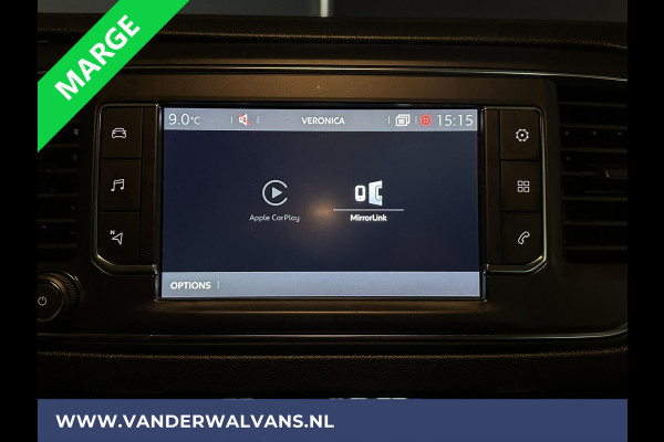 Citroën Jumpy 2.0 BlueHDI **MARGE, GEEN BTW** 123pk L3H1 XL Dubbel cabine Euro6 Airco | Navigatie Cruisecontrol, Apple Carplay, Trekhaak, Parkeersensoren, 5-Zits