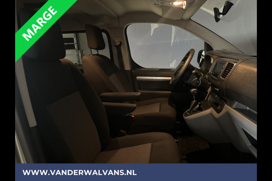 Citroën Jumpy 2.0 BlueHDI **MARGE, GEEN BTW** 123pk L3H1 XL Dubbel cabine Euro6 Airco | Navigatie Cruisecontrol, Apple Carplay, Trekhaak, Parkeersensoren, 5-Zits