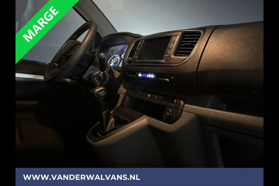 Citroën Jumpy 2.0 BlueHDI **MARGE, GEEN BTW** 123pk L3H1 XL Dubbel cabine Euro6 Airco | Navigatie Cruisecontrol, Apple Carplay, Trekhaak, Parkeersensoren, 5-Zits