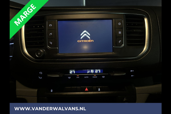 Citroën Jumpy 2.0 BlueHDI **MARGE, GEEN BTW** 123pk L3H1 XL Dubbel cabine Euro6 Airco | Navigatie Cruisecontrol, Apple Carplay, Trekhaak, Parkeersensoren, 5-Zits