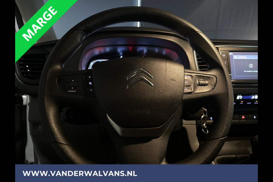 Citroën Jumpy 2.0 BlueHDI **MARGE, GEEN BTW** 123pk L3H1 XL Dubbel cabine Euro6 Airco | Navigatie Cruisecontrol, Apple Carplay, Trekhaak, Parkeersensoren, 5-Zits