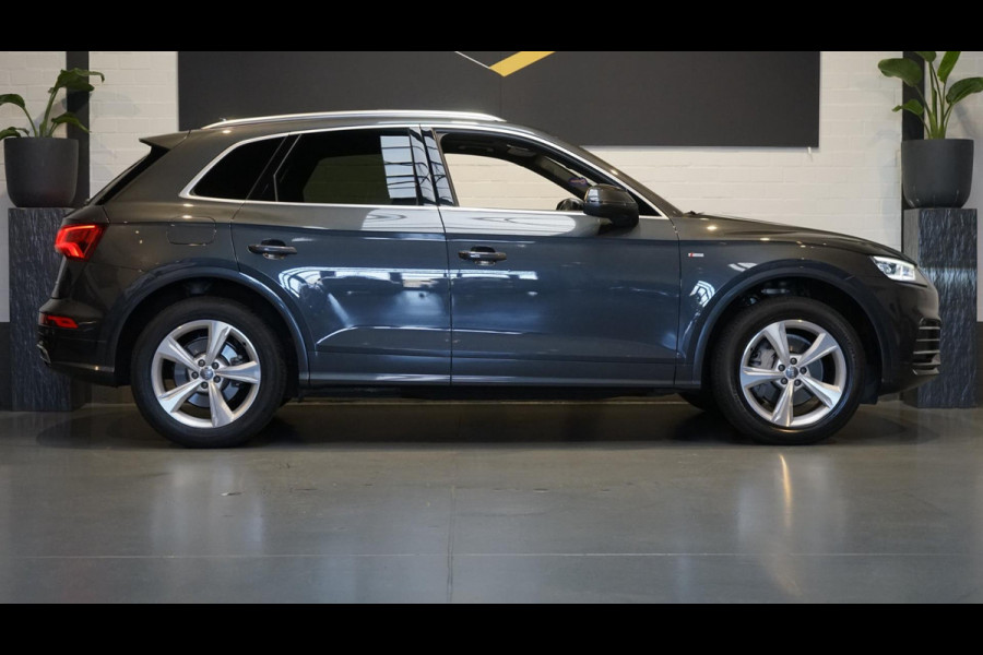 Audi Q5 2.0 TFSI Quattro S-line 252PK AUTOMAAT-ACC-B&O-CAMERA-CLIMA-PANO-NAVIGATIE-PANORAMA-VIRTUEEL