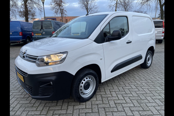 Citroën Berlingo 1.5 BlueHDI Club / vaste prijs rijklaar € 11.950 ex btw / lease vanaf € 219 / airco / cruise / schuifdeur / nette bus! / euro 6 diesel / Apple Carplay Android Auto