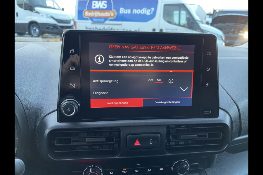 Citroën Berlingo 1.5 BlueHDI Club / vaste prijs rijklaar € 11.950 ex btw / lease vanaf € 219 / airco / cruise / schuifdeur / nette bus! / euro 6 diesel / Apple Carplay Android Auto