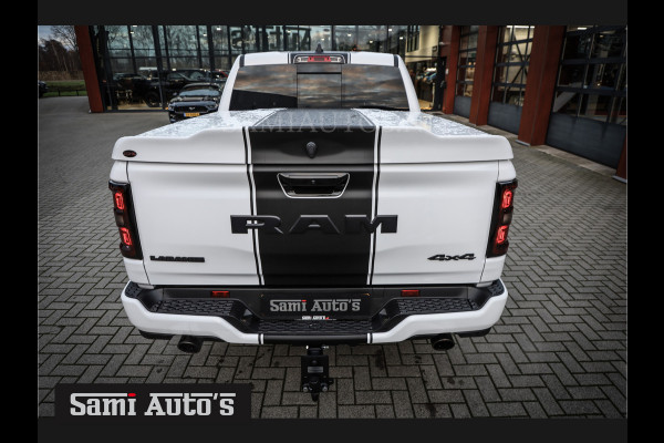 Dodge Ram PREMIUM NIGHT 2025 | BOM VOL + 14.4 INCH SCHERM | LUCHTVERING | HUD | HURRICAN 420PK 636 Nm | PRIJS MET LPG EN COVER EN GARANTIE DUBBELE CABINE | PICK UP | 5 PERSOONS | DC | GRIJSKENTEKEN | PW7 BRIGHT WHITE | VOORRAAD NR 2230 - 8765