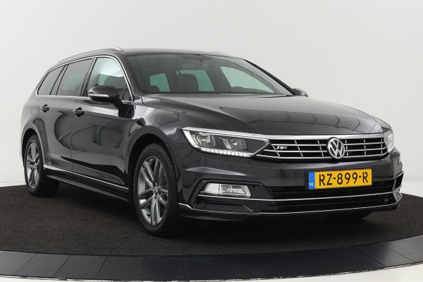 Volkswagen Passat 1.4 TSI R-line | Trekhaak | Stoelverwarming | Carplay | Trekhaak | Full LED | Adaptive cruise | Active Info | Navigatie | PDC | Leder/Alcantara