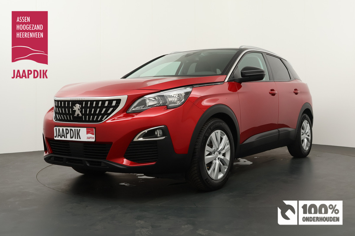 Peugeot 3008 BWJ 2019 | 1.2 131PK Executive AUTOMAAT | LEER | CLIMA | TREKHAAK | NAVI | LICHTMETAAL | PRIVACY GLASS