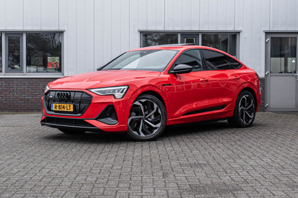 Audi e-tron Sportback 55 quattro S-line 95 kWh 21" | Softclose | Pano dak | S-Sportstoelen