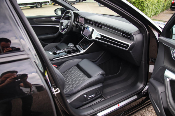 Audi A6 Avant 55 TFSI e Quattro Competition S line Edition 367pk Automaat! Kuipstoelen|Panoramadak|Virtual Cockpit|HD Matrix|Black