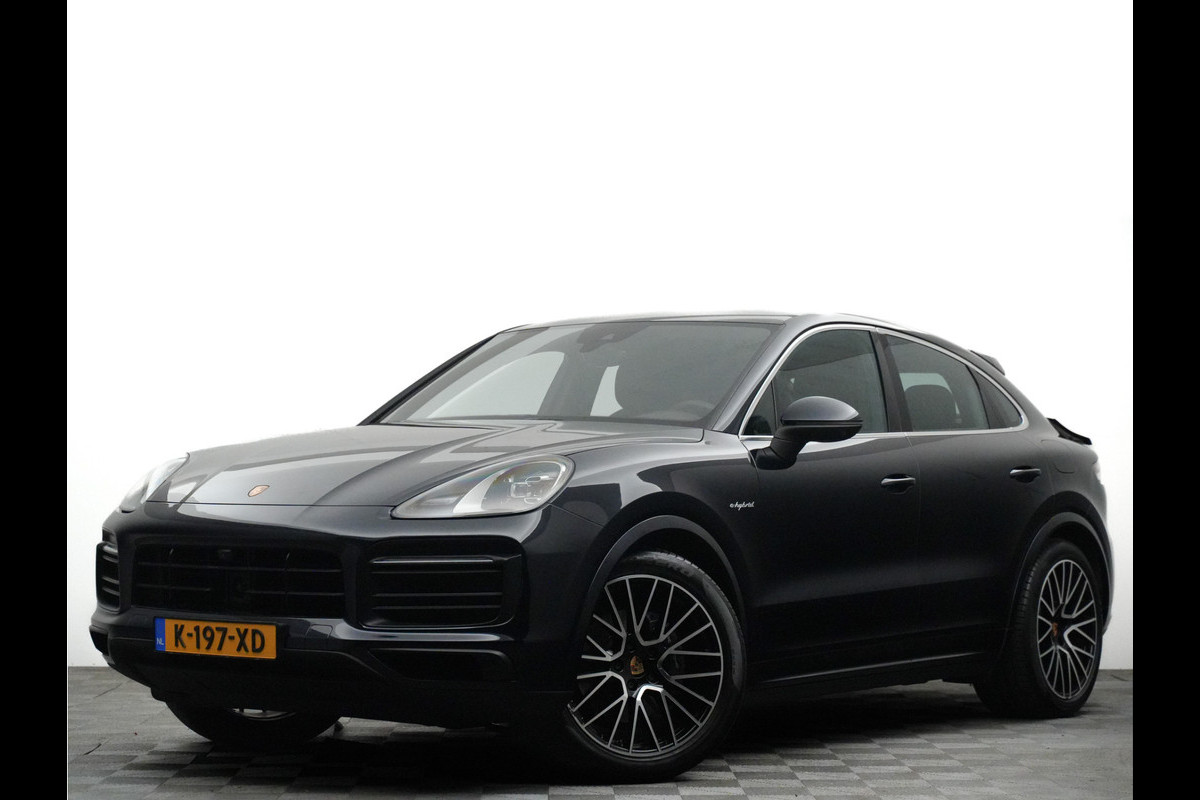 Porsche Cayenne Coupé 3.0 E-Hybrid 460pk Sport Chrono (keyless,panodak,bose,stuurverwarming,matrix,360)