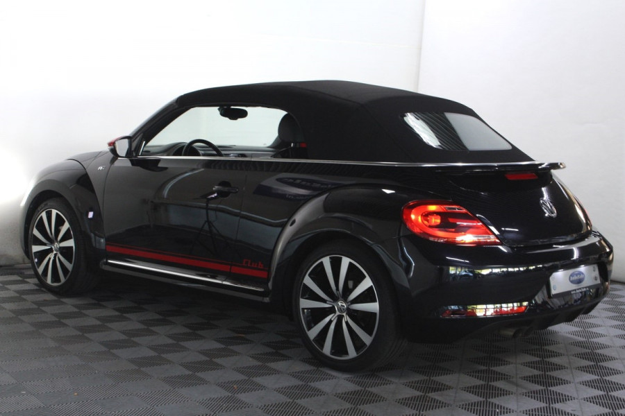 Volkswagen Beetle Cabriolet 1.4 TSI DSG R-Line LEDER DAB BT XENON PDC CRUISE STOELVW '16