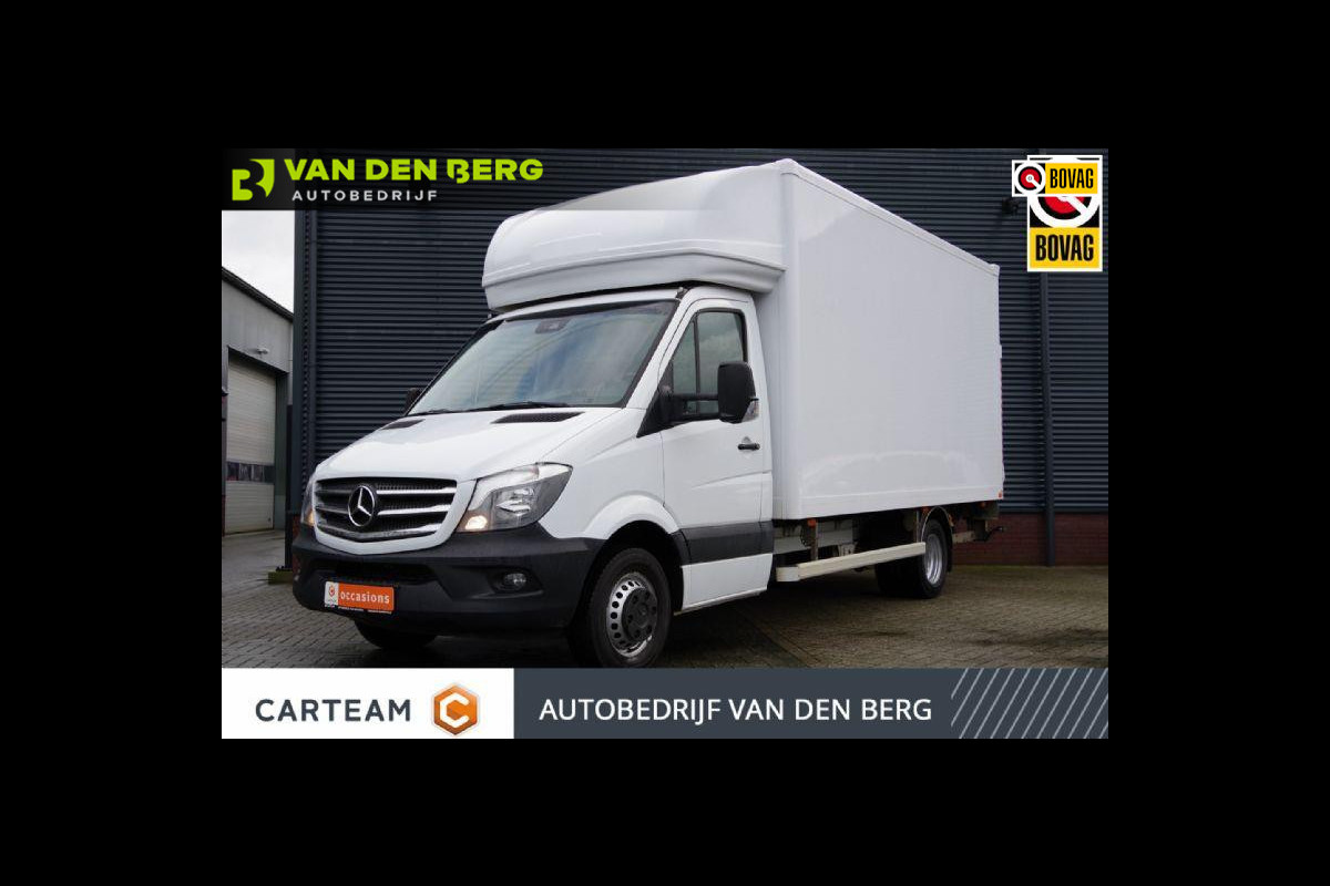 Mercedes-Benz Sprinter 519 3.0 CDI V6 3P, EURO6 BAKWAGEN/LAADKLEP, AUT. DUBBEL LUCHT, CAMERA, NAVI, AIRCO, ZIJDEUR,