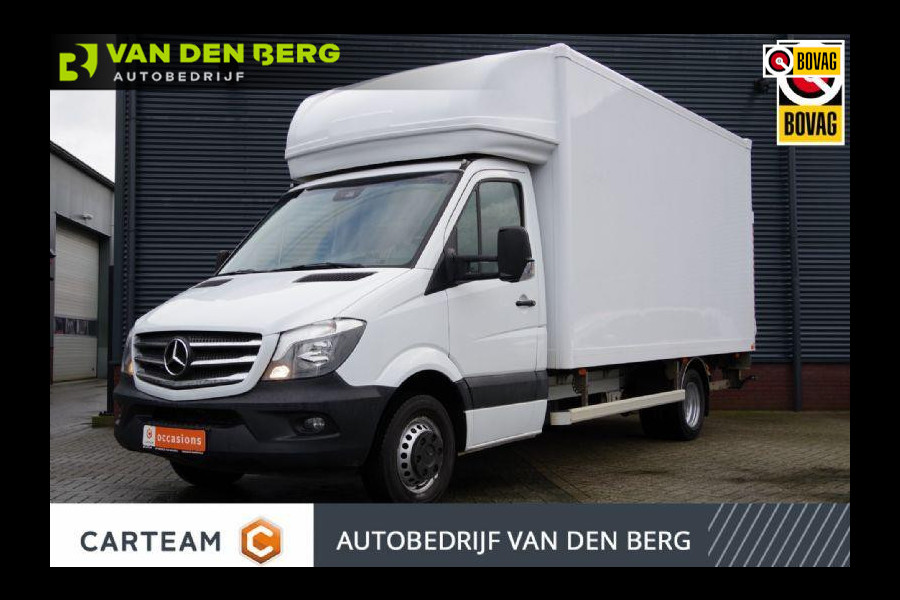 Mercedes-Benz Sprinter 519 3.0 CDI V6 3P, EURO6 BAKWAGEN/LAADKLEP, AUT. DUBBEL LUCHT, CAMERA, NAVI, AIRCO, ZIJDEUR,