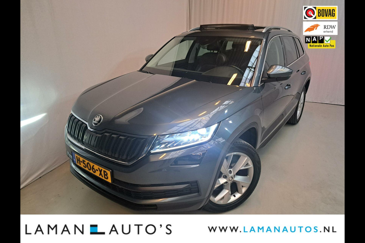 Škoda Kodiaq 1.5 TSI 150pk DSG Business Edition Aut. | Open dak Virtual Halfleder CarPlay Canton ECC Navi Cruise LED 19" LMV Camera Metallic