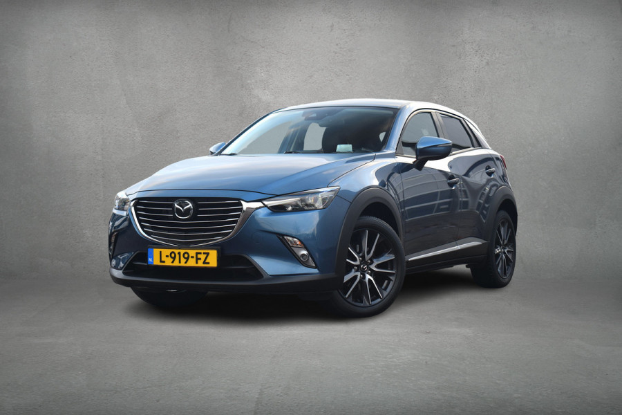 Mazda CX-3 2.0 SkyActiv-G 120 Dynamic | Automaat | Bose | Leer |  HUD | Stuur- en Stoelverw.