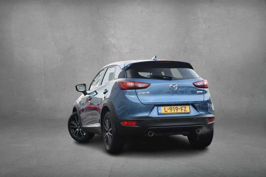 Mazda CX-3 2.0 SkyActiv-G 120 Dynamic | Automaat | Bose | Leer |  HUD | Stuur- en Stoelverw.