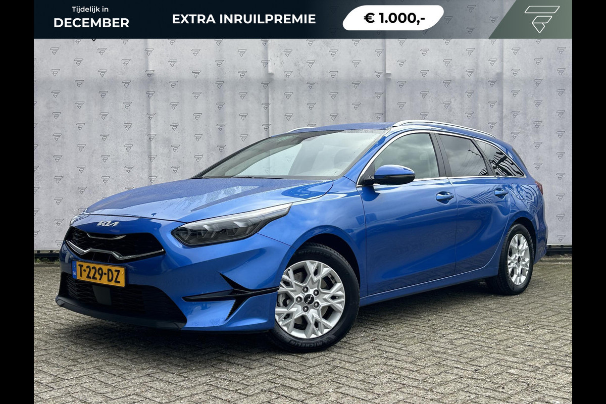 Kia Ceed Sportswagon 1.0 T-GDi DynamicPlusLine | Camera | Navi | H-Leder | Stuur-/Stoelverwarming | Clima | Key-Less | Apple CarPlay/Android Auto | PDC | Cruise | LED |