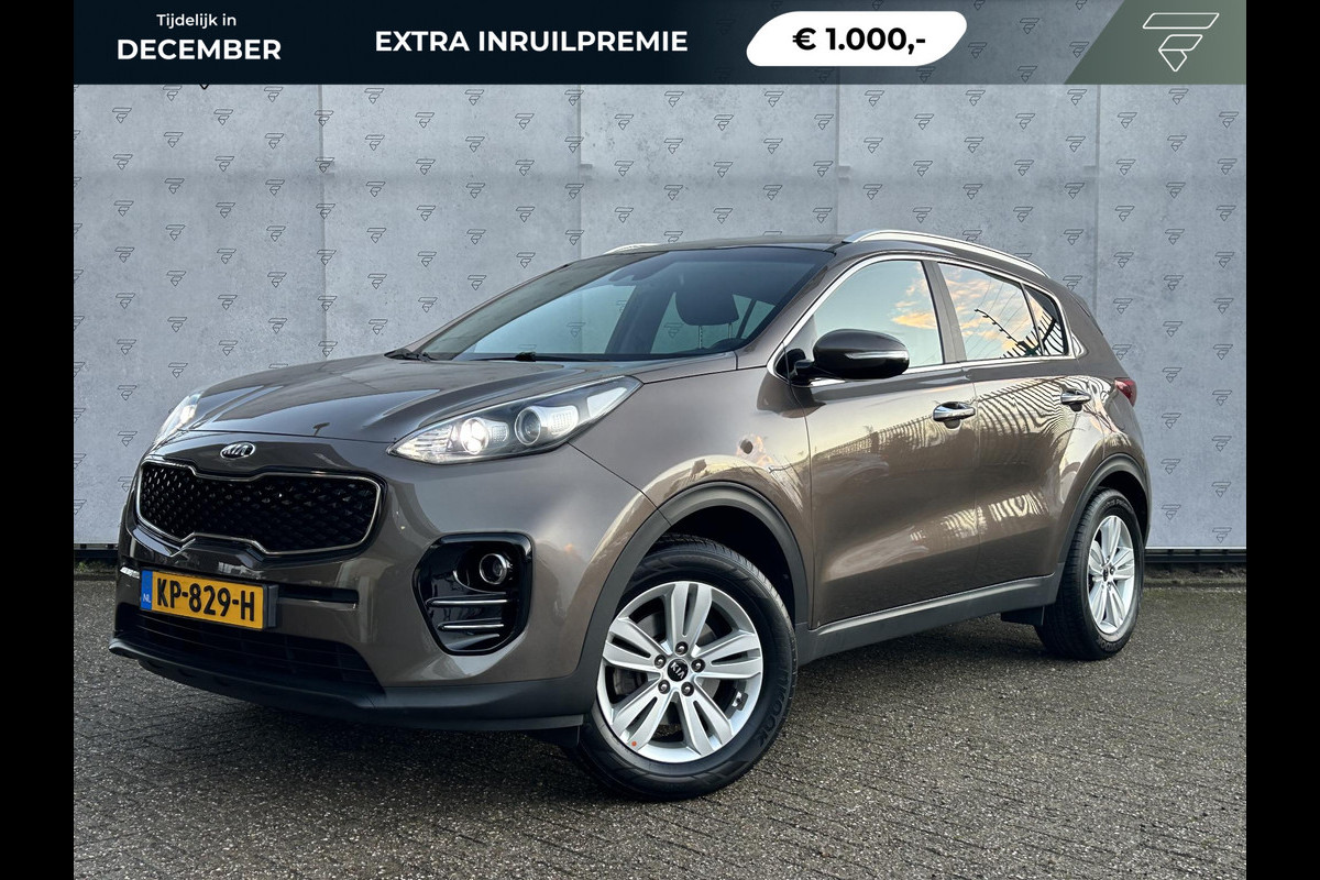 Kia Sportage 1.6 GDI First Edition Navigatie | Cruise Control | Bluetooth | Camera | Navi | Trekhaak | Airco | Clima | Sensoren |