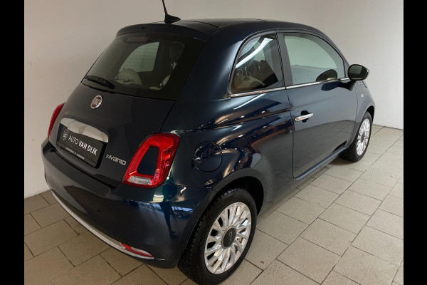 Fiat 500 1.0 Hybrid Dolcevita AIRCO SCHERM MULTI STUUR BLUETOOTH ELEK RAMEN CENT VERG NIEUWSTAAT