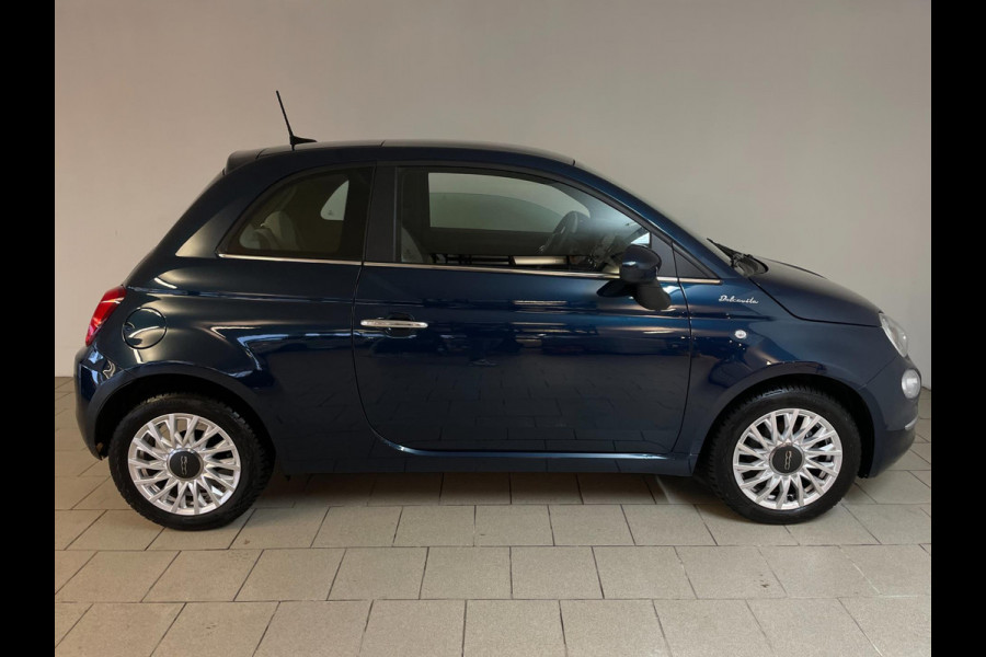 Fiat 500 1.0 Hybrid Dolcevita AIRCO SCHERM MULTI STUUR BLUETOOTH ELEK RAMEN CENT VERG NIEUWSTAAT