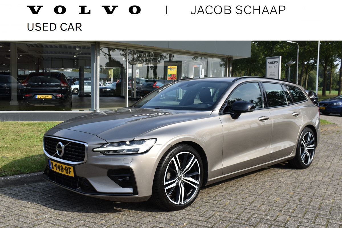 Volvo V60 T4 190Pk Automaat R-Design | Trekhaak | ACC | 19"LMV | Elektr. stoel | Stuurverwarming | Leder | PDC