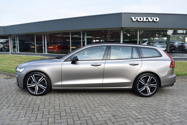 Volvo V60 T4 190Pk Automaat R-Design | Trekhaak | ACC | 19"LMV | Elektr. stoel | Stuurverwarming | Leder | PDC