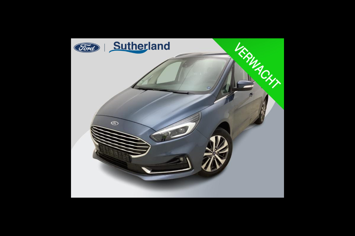 Ford Galaxy 2.5 Hybrid Titanium Ford Galaxy 2.5 Hybrid Titanium 190pk | Adaptieve Cruise | Full LED | Afneembare Trekhaak | 1510kg Trekgewicht | Verlengde fabrieksgarantie tot 03-2027