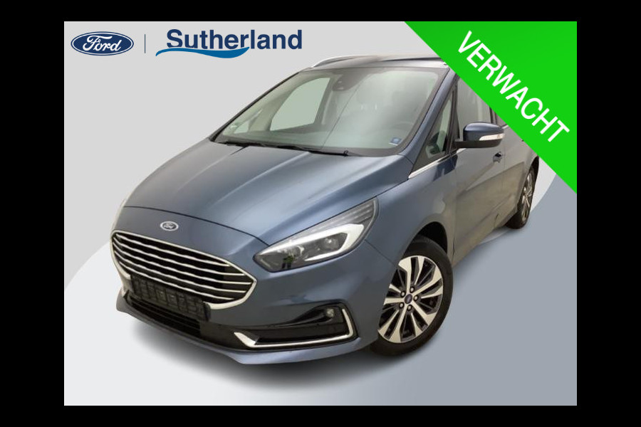 Ford Galaxy 2.5 Hybrid Titanium Ford Galaxy 2.5 Hybrid Titanium 190pk | Adaptieve Cruise | Full LED | Afneembare Trekhaak | 1510kg Trekgewicht | Verlengde fabrieksgarantie tot 03-2027