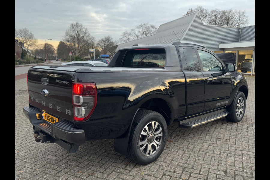 Ford Ranger 2.2 TDCi Wildtrak Supercab SCI 161pk Automaat | Trekhaak | 3.500kg Trekgewicht | Achteruitrijcamera | Rollertop