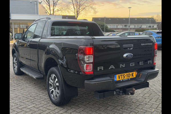 Ford Ranger 2.2 TDCi Wildtrak Supercab SCI 161pk Automaat | Trekhaak | 3.500kg Trekgewicht | Achteruitrijcamera | Rollertop