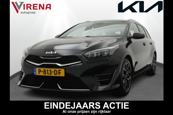 Kia Ceed Sportswagon 1.5 T-GDi GT-Line - Automaat - Panorama dak - Stoel en stuurwiel verwarming - Android Auto/Apple CarPlay - Elektrische achterklep - Fabrieksgarantie tot 02-2029