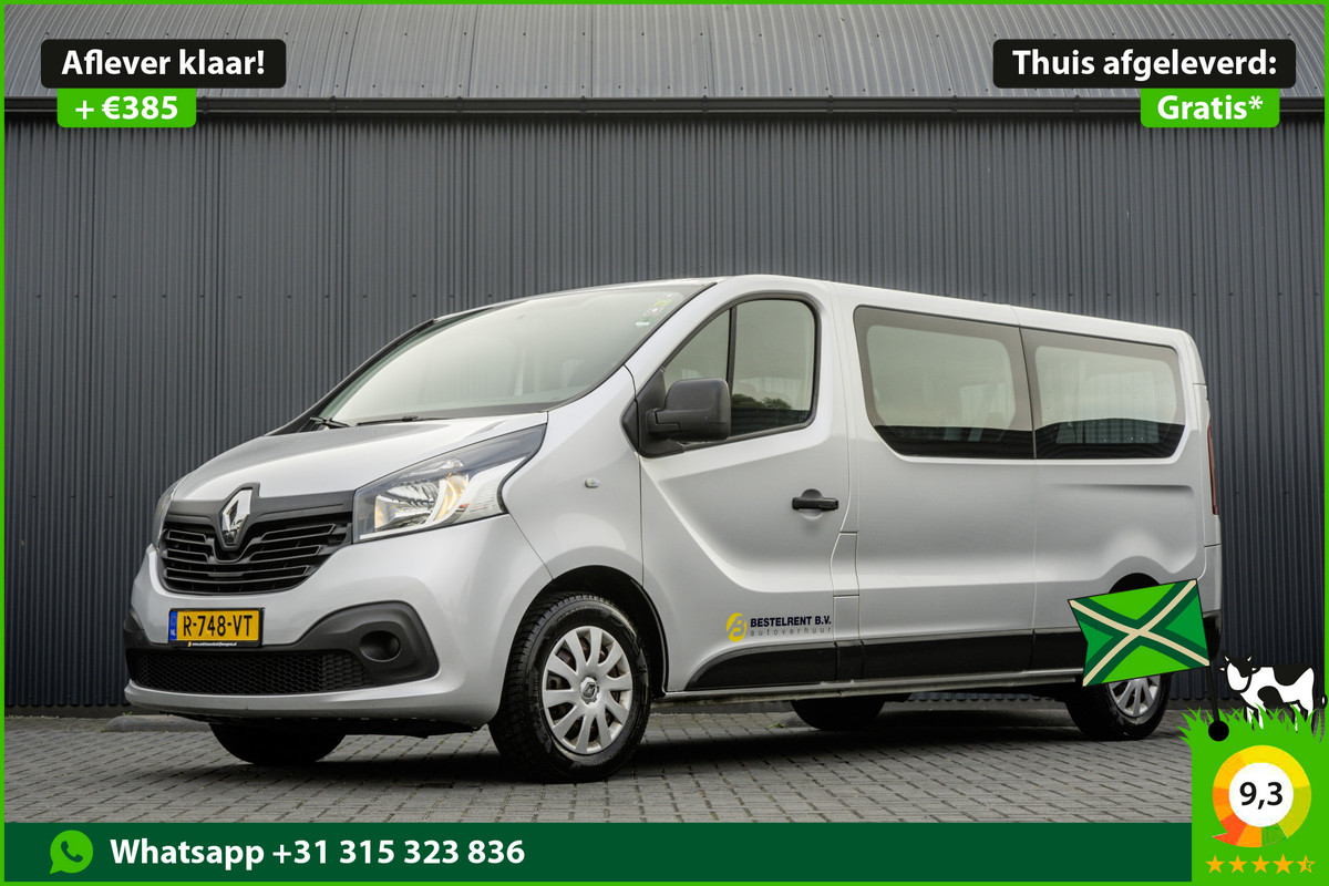 Renault Trafic Passenger 1.6 dCi 9-Pers L2H1 | Incl. BPM, BTW vrij | R-Link | Navi | Airco | Cruise | PDC | MF Stuur | Start / Stop